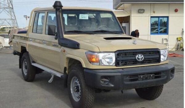 Toyota land cruiser double cab used