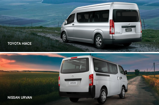 Toyota Hiace vs. Competitors